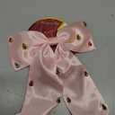 Hair Bows for Women Girls Pink Crystal Witch Hat Crown Hair Clips for Glinda Fans BFF Hair Accessories