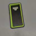 For Note 9 Case,[Military Grade] 3 in 1 Full Body Shockproof Dust/Drop Proof Heavy Duty Protection Cover,for Samsung Galaxy Note 9 6.4 Inch,Green+Grey