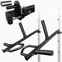 Heavy Duty Adjustable Jammer Arms for 2'' x 2'' Power Racks  650lb Capacity per Arm, Versatile Lever Arm Attachment for Gym, Belt Squats, Pushes, Deadlifts, Curls and More