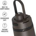 THERMOS ALTA Series, Stainless Steel Hydration Bottle, 24 Ounce, Espresso Black