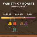 Starbucks by Nespresso Original Line Variety Pack Coffee, 50-count Espresso Pods