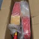 Tevlaphee Wheel Lock Set,Trailer Security Adjustable Anti Theft Trailer Wheel Lock for Car Camper Trailers SUV Boat Motorcycle Great Deterrent 2 Packs 6 Alike Keys