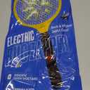 DEVOGUE Electric Fly Swatter - Weight Like Apple - 2AA Battery Powered (not incl.) - 3-Layer Protection Grid Bug Zapper Racket for Home Bedroom Kitchen Office Backyard Patio Indoor Outdoor