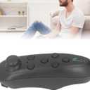 VBESTLIFE Mini VR Remote Control, VR Remote Controller for Android, Bluetooth Selfie Timer Joystick, Gamepad Game Controller for Android, for IOS, for PC (Black)