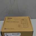 Veise VE018 Smart Knob Handle Lock - Fingerprint, App Control, Keyless Entry for Front Door and Bedroom, Electronic Digital Keypad, Auto Lock, Remote Access Sharing, IP55 Weatherproof, Satin Nickel