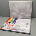 Paint by Numbers Kit for Adults Beginners Canvas Pictures with Framed Drawing Painting Acrylic Pigment