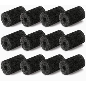 for Polaris Pool Cleaner Parts, 12 Pack Sweep Hose Tail Scrubbers Replacement for Sweep Pool Cleaner Fits Polaris 180 280 360 380 480 3900