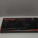 BlueFinger RGB Gaming Keyboard and Backlit Mouse Combo, USB Wired, LED Gaming Set for Laptop PC Computer Game and Work (Black)