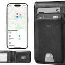 ESR Geo Wallet with Find My Functionality, RFID Blocking, Holds up to 11 Cards, Slim and Smart Wallet for Men, Replacement for AirTag Wallet Tracker(iOS Only, Not for Magsafe), Twillingt Black