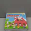 Farm Animals Big Barn Toy for 1 2 3 Year Old, Toddler Educational Montessori Toys, Farm Pretend Playset with Barn & Farmer, Christmas Birthday Easter Gift for Toddler Baby Boys Girls 1-3 Years