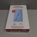 Sunbeam XL Heating Pad for Back Neck and Shoulder Pain Relief with Sponge for Moist Heating Option Extra Large 12 x 24" Blue