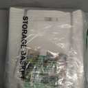 OIAHOMY Storage Cubes, 13 Inch Cube Storage Organizer, Collapsible Storage Bins, Baskets for Organizing, Storage Bins for Shelves-White, 2-PACK