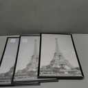 upsimples 11x17 Picture Frame Black 3 Pack, Scratch-Proof 11 x 17 Poster Frames for Photo Gallery - Slide-In Strips, Horizontal or Vertical Wall Mounting