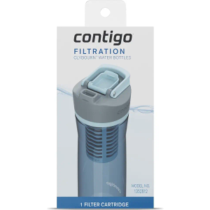 Contigo Replacement Filter for Clybourn FreeFlow Filter Water Bottle with AUTOSEAL Lid, 3 Pack,