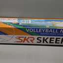 SKEERY Outdoor Heavy Duty Volleyball Net Set, Anti-Sag Design, Adjustable Aluminum Poles, Portable Volleyball Net for Backyard, Grass and Beach, Blue