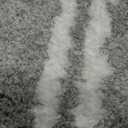 PURRUGS Bathroom Rug Non-Slip Machine Washable 20" x 30", Super Absorbent and Quick Dry Shaggy Microfiber Bath Mat, Extra Soft and Plush Bath Rug for Bathtub, Shower and Sink, Light Grey