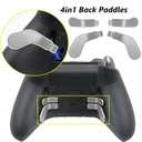 13 in 1 Metal Thumbsticks for Xbox Elite Series 2 Controller,Elite Series 2 Core Controller Accessories,Replacement Magnetic Paddles Kit,with 6 Joysticks,4 Paddles,2 D-Pads,1 Tool(Silvery)