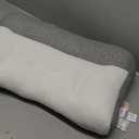 Proease Pillow for Sleep Apnea, Orthopedic Deep Sleep, Ergonomic Pillow for Neck and Shoulder, Side, Back, Stomach (White)