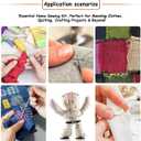 2 x 37PCS Sewing Tool Set,Needles Thread Hand Repair Tools,Complete Needle and Thread Kit for Hand Sewing,Portable DIY Sewing Tool Set for Beginners and Professional Crafters