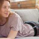 SATINIOR 2/3/4 Pack Women Elastic Stretch Belt Invisible Sweater Tuck Belts with Flat Buckle for Jeans Pants Dresses (Black White Grey Brown)