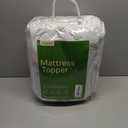 Ultra Soft Queen Size Mattress Topper - Viscose Made from Bamboo Pillow Top Mattress Pad for Back Pain Relief - Naturally Cooling for Hot Sleepers, Green