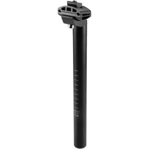 X AUTOHAUX Bike Seat Post Aluminum Alloy Bicycle Seatpost Mountain Bike Saddle Pole Road Bike Seat Tube Mount Black