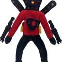 Hzomiol Plush, Titan Cameraman Upgrade Plush, TV Man Toy, Titan Speaker Man Plush, Gift for Game Fans (Titan speakerman)