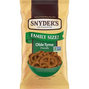 Snyder's of Hanover Old Tyme Pretzels, 16 Oz Bag (EXP 10/04/25)