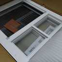 18" x 27" Shed Windows 2 Pack, Small Sliding Window with Tempered Glass & Metal Mesh Screen, Flush Mount Windows for Shed Chicken Coop Barn Household Garage Basement Cabin Playhouse