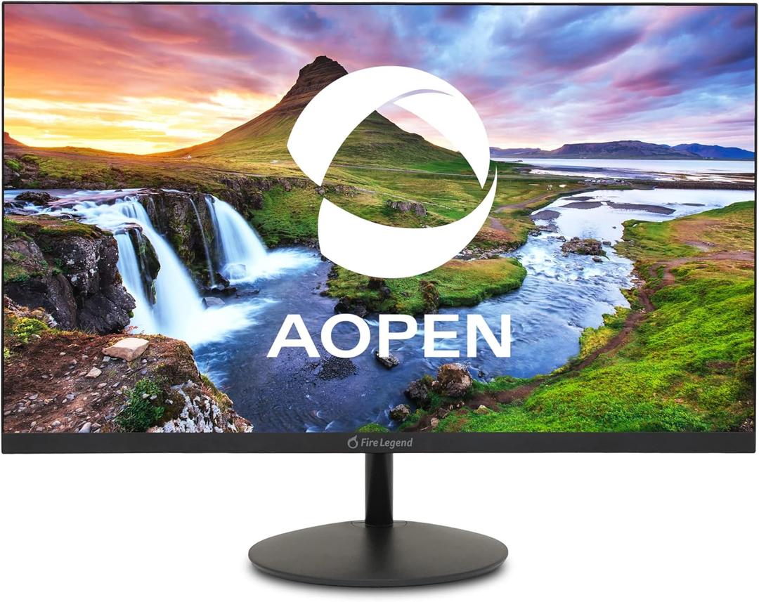 AOPEN by Acer 32SA2QU Abip 31.5" WQHD 2560x1440 Zero-Frame IPS Gaming Office Monitor | AMD FreeSync Technology | Ultra-Thin Stylish Design | 75Hz | HDR 10 | 1ms TVR | Tilt | HDMI & VGA Ports