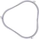 7.48 in W11252182 Microwave Turntable Ring Replacement for Whirlpool with Rollers 8206227 Microwave Glass Tray Support Holder for Whirlpool Microwave Inner Ring Accessories Parts