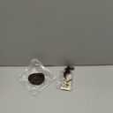 BARSDAR Medium Brown Clip in Bangs Real Human Hair  100% Human Hair Clip in Bangs for Women  Medium Brown Wispy Bang Extensions Real Hair Fringe with Temples Hairpieces