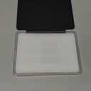 MOROCK Case for All-New 6.8" Kindle Paperwhite and Paperwhite Signature Edition (11th Generation, 2021 Released), Lightweight PU Leather and PC Clear Acrylic Back Cover, Auto Sleep/Wake, Black