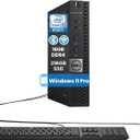 Dell OptiPlex 5050 Micro mini PC Desktop Computer, Intel Core i5-6500T, 16GB DDR4 RAM, 256GB SSD, Keyboard & Mouse, WiFi Adapter, DisplayPort, RJ-45/LAN, Windows 11 Pro 