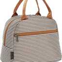 FlowFly Insulated Lunch Cooler Bag - Tote Bag Organizer for Women/Men, Coffee (Standard size Coffee)