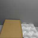 Clear Round Vases Set of 6, Flower Vases for Centerpieces, Glass Vase for Flowers, Glass Bowl Vase for Living Room, Bedroom, Kitchen, Office, Wedding, 5'' W x 4'' H