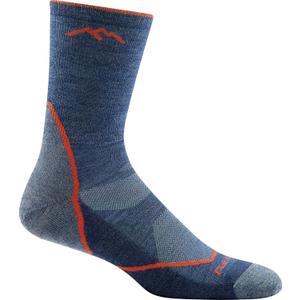 Darn Tough Men's Light Hiker Micro Crew Lightweight with Cushion Sock (Style 1972) (X-Large, Denim) 1 Pair