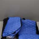 Golf Cart Seat Covers for EZGO TXT Club Car DS Gas or Electric OEM Regular Seat Cushion, No Staple, Golf Cart Vinyl Replacement Seat Cover (blue)