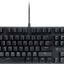 Hot Swappable Mechanical Gaming Keyboard - White Backlit With Blue Switches, 104 Keys, Wired, Pink