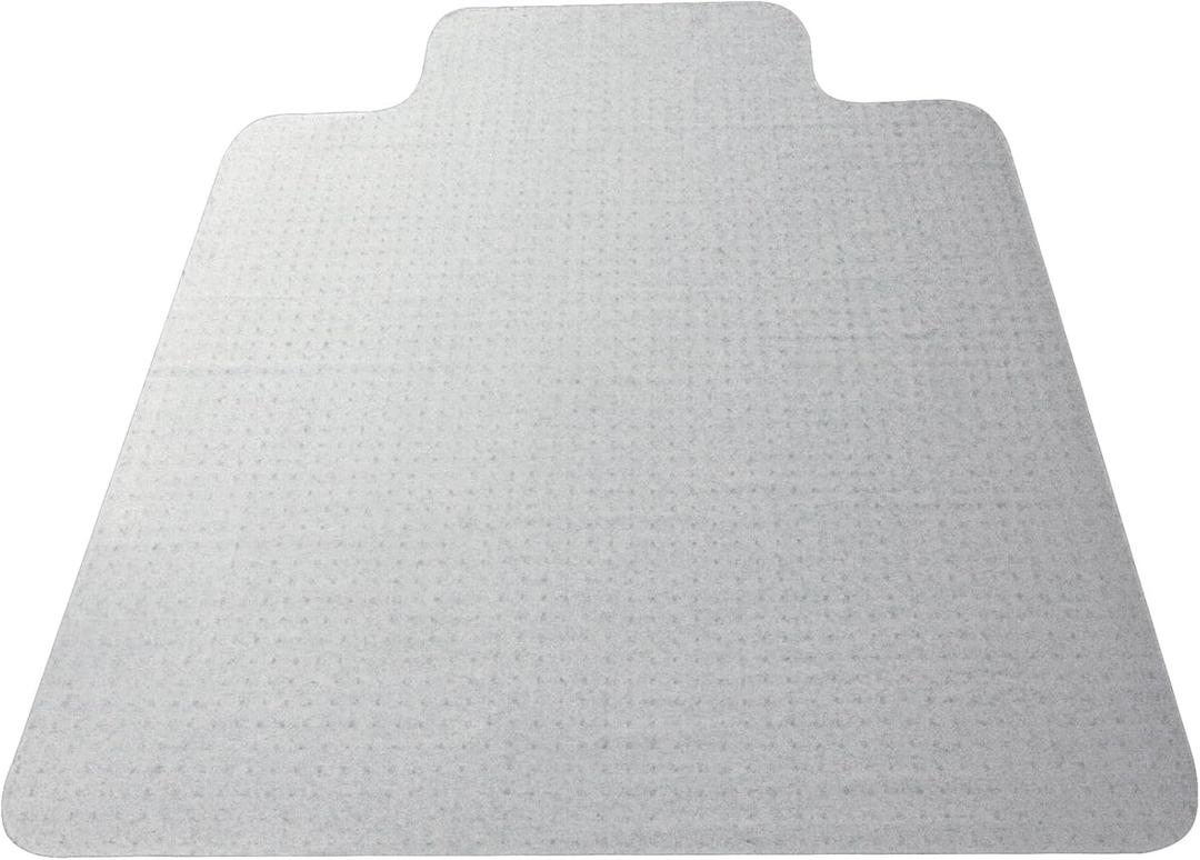 HON Office Chair Mat for Carpet, Computer Desk Chair Mat for Carpeted Floors, Easy Glide for Office on Carpet for Work, Home, Gaming with Extended Lip (36 x 48)