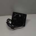 Hiorucet PF06-YJLF-B PF06-YJLF-F Wall Heater Blower Fan Kit for ProCom Ventless Space Heater Over 10,000 BTU with Automatic/Manual Thermostat, Replacement PF06YJLFB Vent-Free Blower Fan Accessory Kit. Black