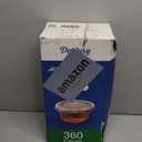 360 Set 2 oz Jello Shot Cups with Lids, Sturdy & Food Safe Disposable Plastic Portion Condiment Dipping Sauce Cups, Small Containers for Salad Dressing