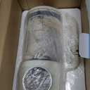 8-in-1 Nut Milk Maker Machine, 50oz Glass Soy Almond Oat Milk Maker with 20 Blades, Delay Timer, Constant Temperature, Self-Cleaning, Overheat Protection, Recipe Included