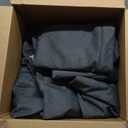 The Ektorp Two Seater Sofa Bed Cover Replacement is Custom Made for IKEA Ektorp 2 Seater Sleeper Only, A Quality Sofa Slipcover Replacement (Polyester Flax Dark Gray)