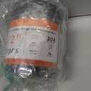 WYSIWYKA 120pcs 1/2 inch PEX Cinch Clamps Rings, 304 Stainless Steel Single Ear Hose Clamps, Heavy Duty Pex Crimp Rings for PEX Tubing Pipe Fitting Connections