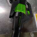 Greenworks 80V 21 Brushless (Self-Propelled) Cordless Electric Lawn Mower + (580 CFM) Axial Leaf Blower (75+ Compatible Tools), 4.0Ah Battery and 60 Minute Rapid Charger, Green and Black