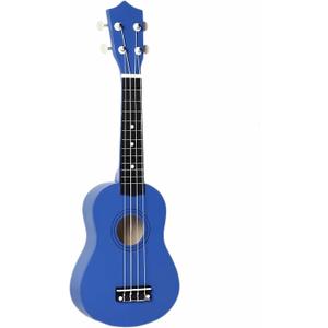 21 Inch Wooden Kids Toddler Child Children Acoustic Guitar Musical Instruments Ideal for 3-9 Year Old Boys Girls Gifts (Blue)