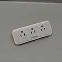 Multi Plug Outlet Extender, TESSAN Surge Protector Wall Plug Splitter with 5 Electrical Outlet Expander, Multiple Plug Adapter for Travel Home Office (Gray)