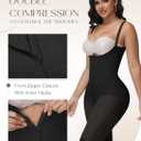 SHAPSHE Fajas Colombianas Tummy Control Shapewear Faja Body Shaper Post Surgery Compression Garment Shapewear for Women (Black XXL)