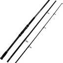 Fiblink Surf Fishing Rod 3 Piece Portable Travel Spinning Rod Saltwater Surf Rod (12')